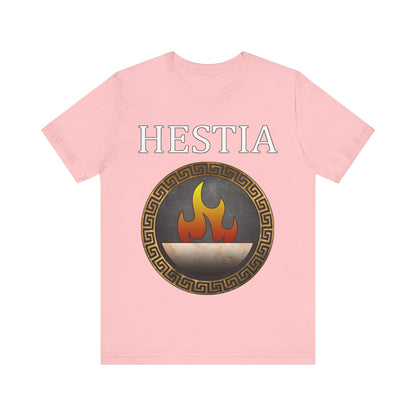 Pink / S Hestia Greek Goddess T-Shirt