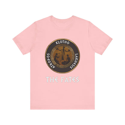 Pink / S The Fates - The Moirai - Ancient Greek Goddesses T-Shirt