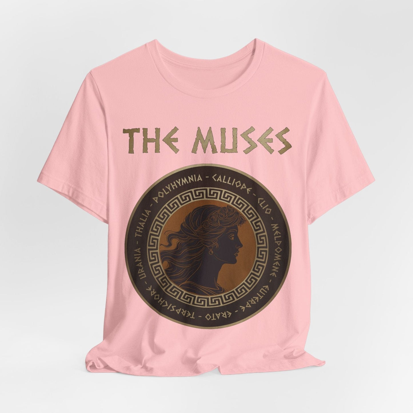 Pink / S The Muses of Greek Mythology T-Shirt