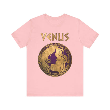 Pink / S Venus Roman Goddess T-Shirt