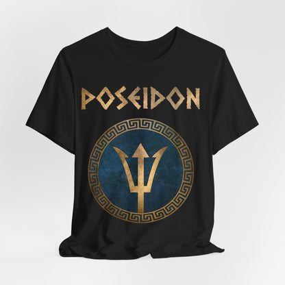 Poseidon Greek God Trident T-Shirt