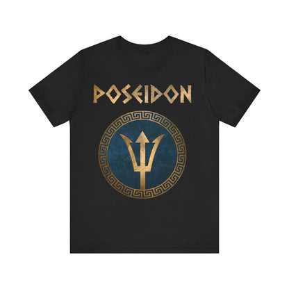 Poseidon Greek God Trident T-Shirt