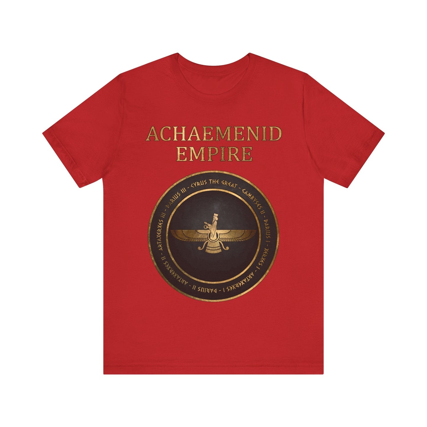 Red / S Achaemenid Persia Kings T-Shirt
