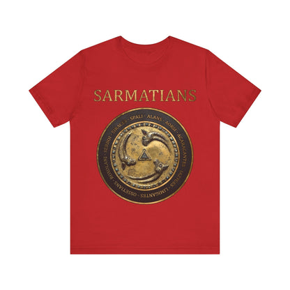 Red / S Ancient Sarmatian Tribes T-Shirt