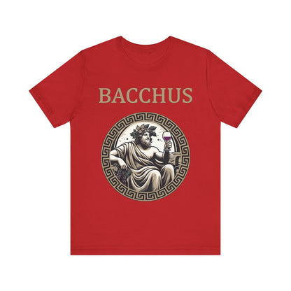 Red / S Bacchus Roman God of Wine, Madness and Festivals T-Shirt