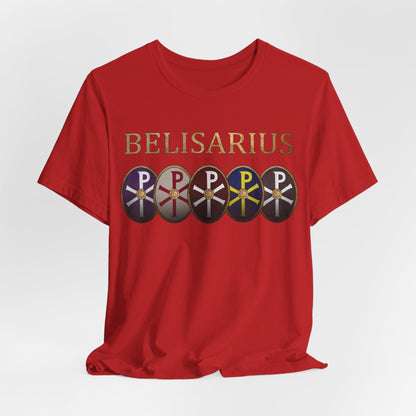Red / S Belisarius Byzantine General T-Shirt