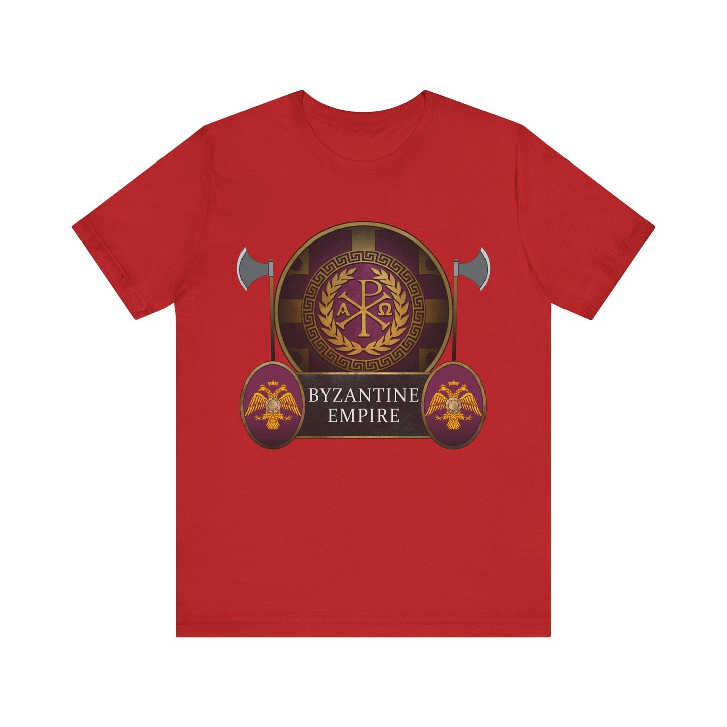 Red / S Byzantine Empire Army T-Shirt