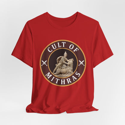 Red / S Cult of Mithras Roman Mithraism T-Shirt