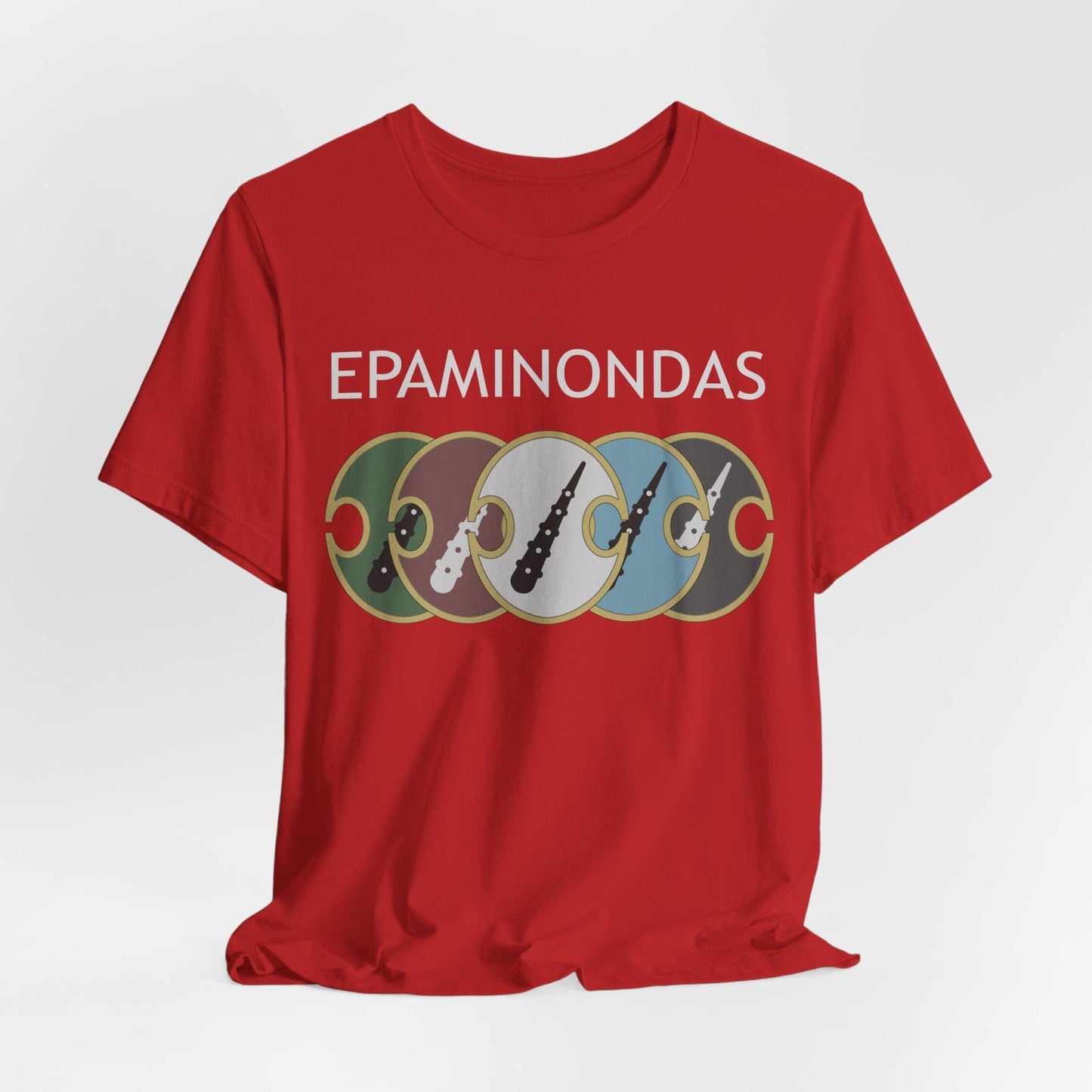 Red / S Epaminondas of Thebes T-Shirt