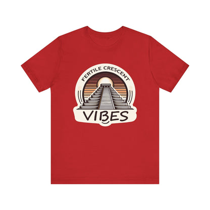Red / S Fertile Crescent Vibes - Ancient Mesopotamia Funny History T-shirt