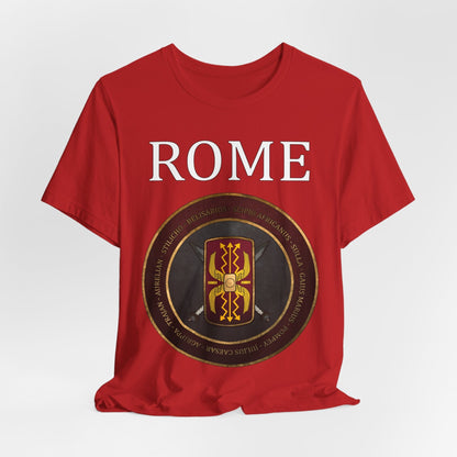 Red / S Generals of Ancient Rome T-Shirt