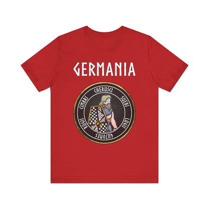 Red / S Germania Tribes Berserker T-Shirt