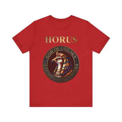 Red / S Horus Protector of Egypt T-Shirt