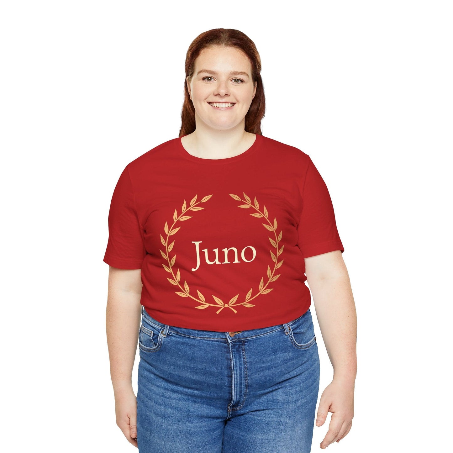 Red / S Juno Roman Goddess T-Shirt