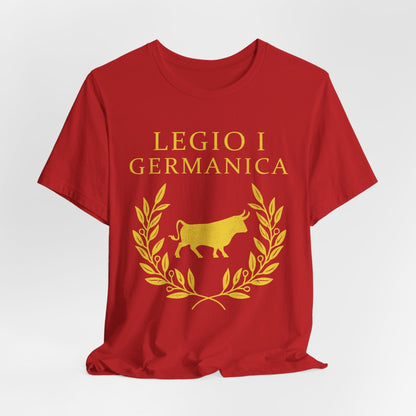 Red / S Legio I Germanica - Roman Legion T-Shirt
