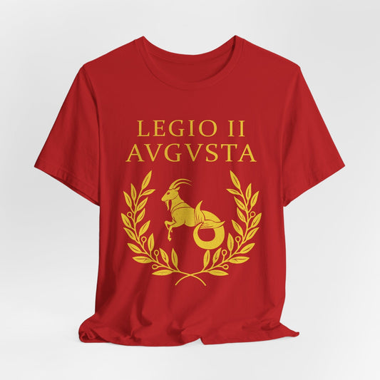 Red / S Legio II Augusta - Roman Legion T-Shirt