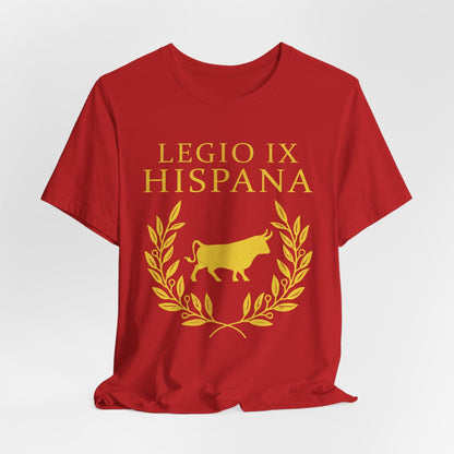 Red / S Legio IX Hispana - Roman Legion T-Shirt