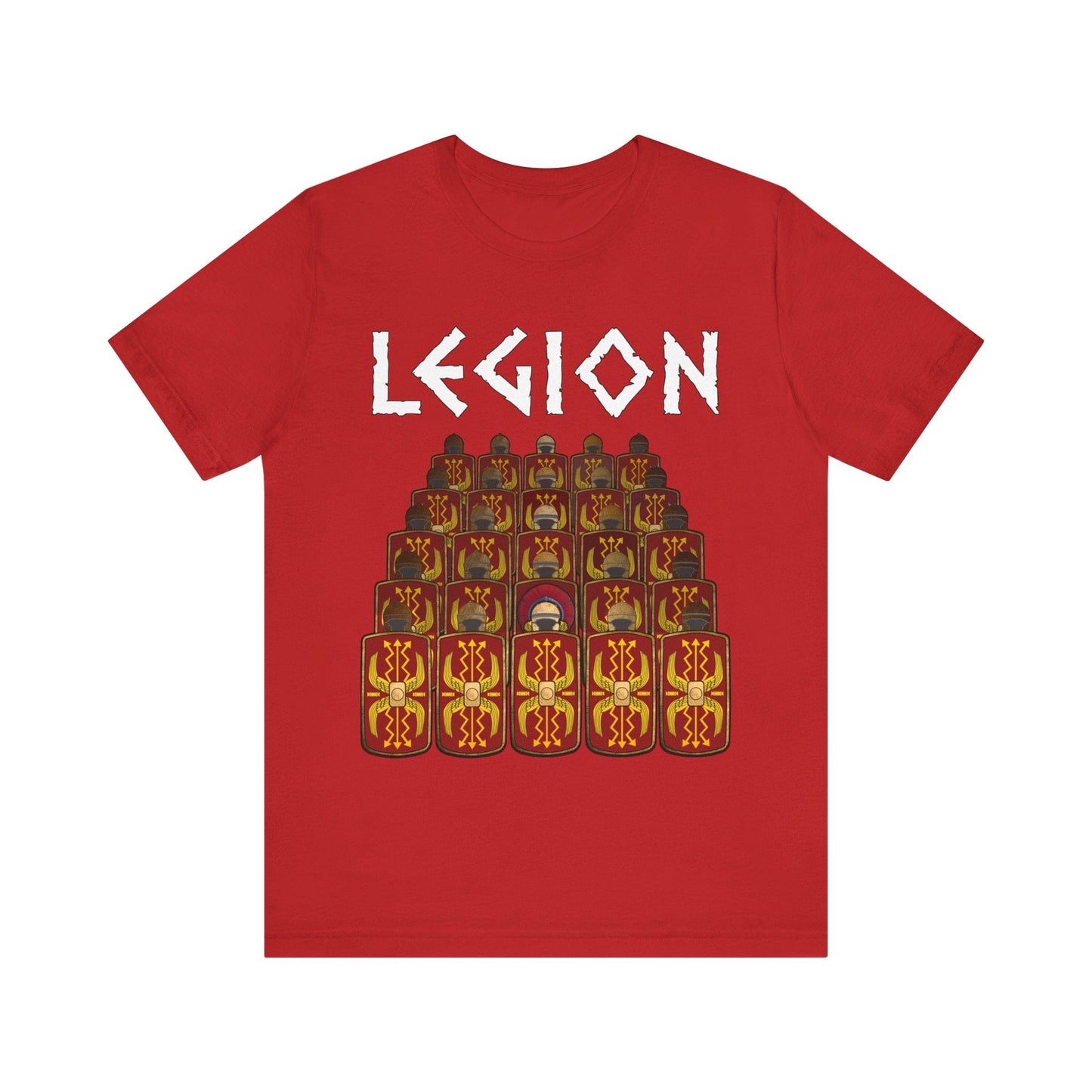Red / S Legions Marching - Roman Army T-Shirt