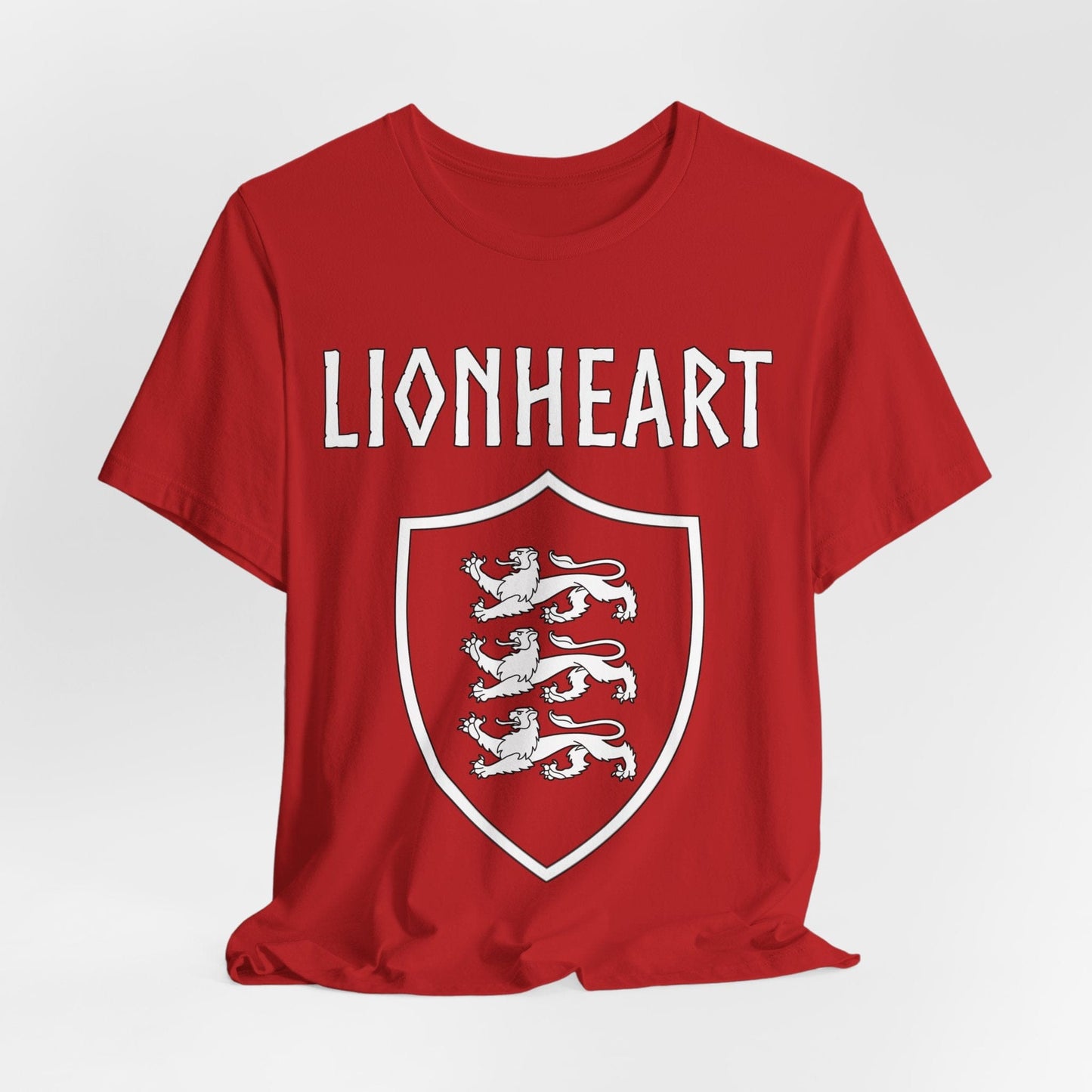 Red / S Lionheart Royal Heraldry T-Shirt