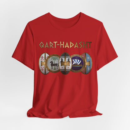 Red / S Qart-Hadasht Ancient Carthage T-Shirt