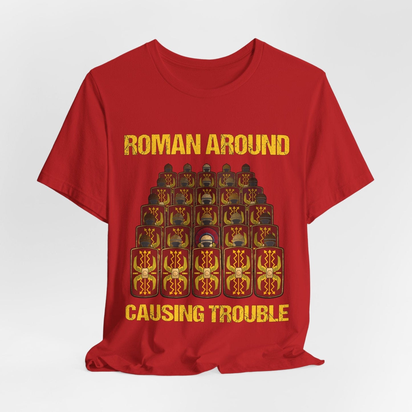 Red / S Roman Around, Causing Trouble T-Shirt