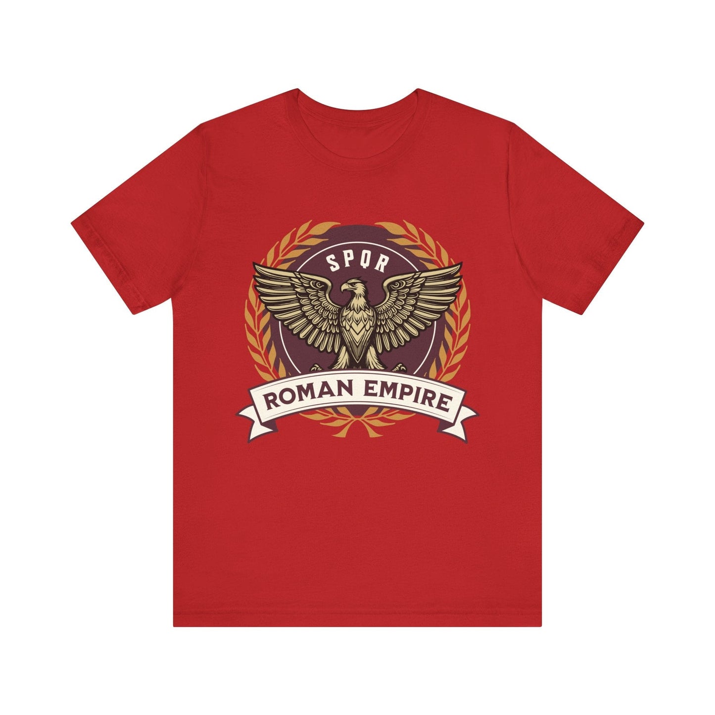 Red / S Roman Empire Shirt - Roman Eagle Standard T-Shirt
