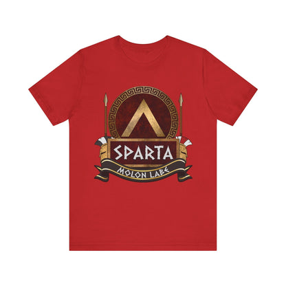 Red / S Sparta - Lacedaemonian Arms and Armor - Spartan Army T-shirt