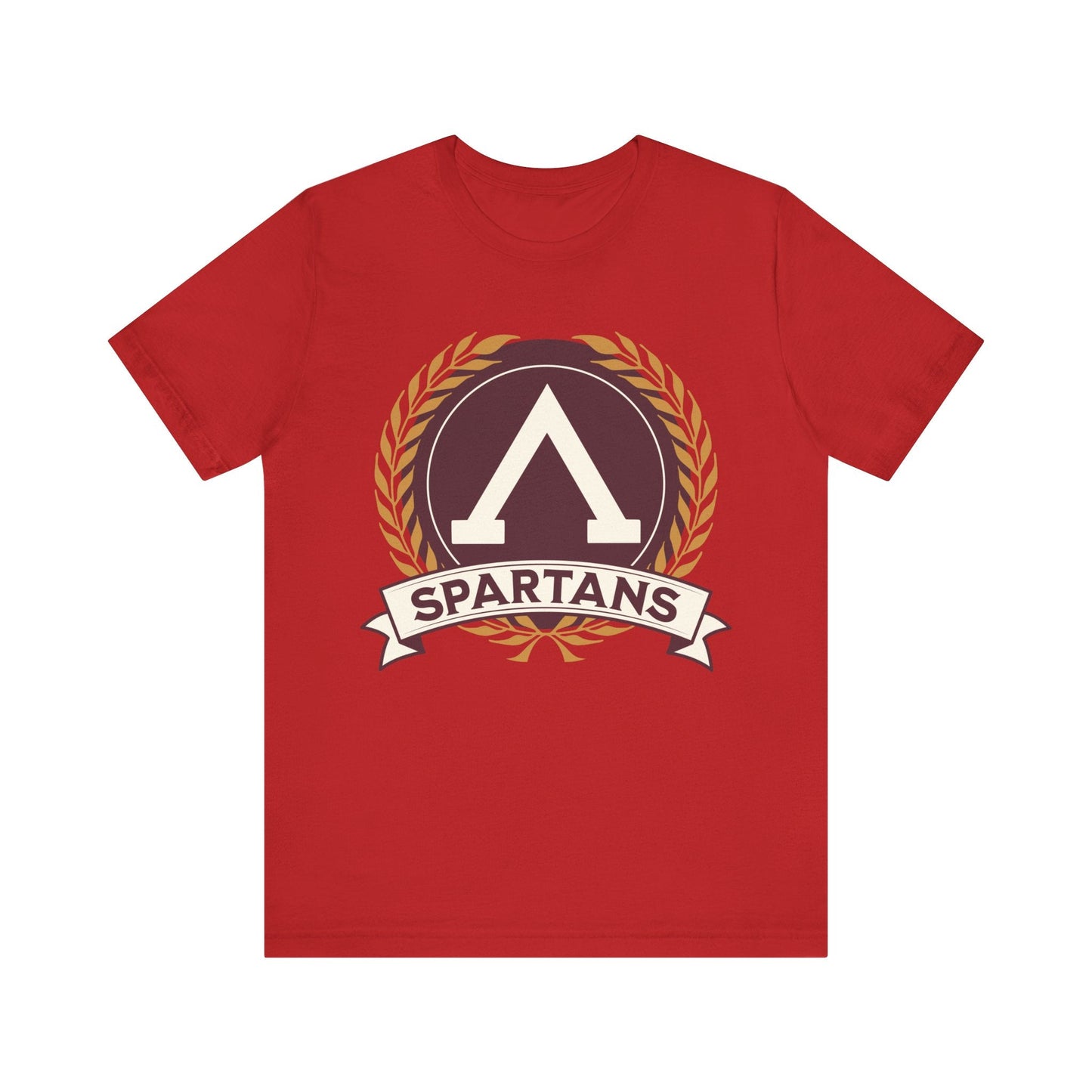 Red / S Spartans Lambda Symbol - Lacedaemonians - Ancient Sparta T-shirt