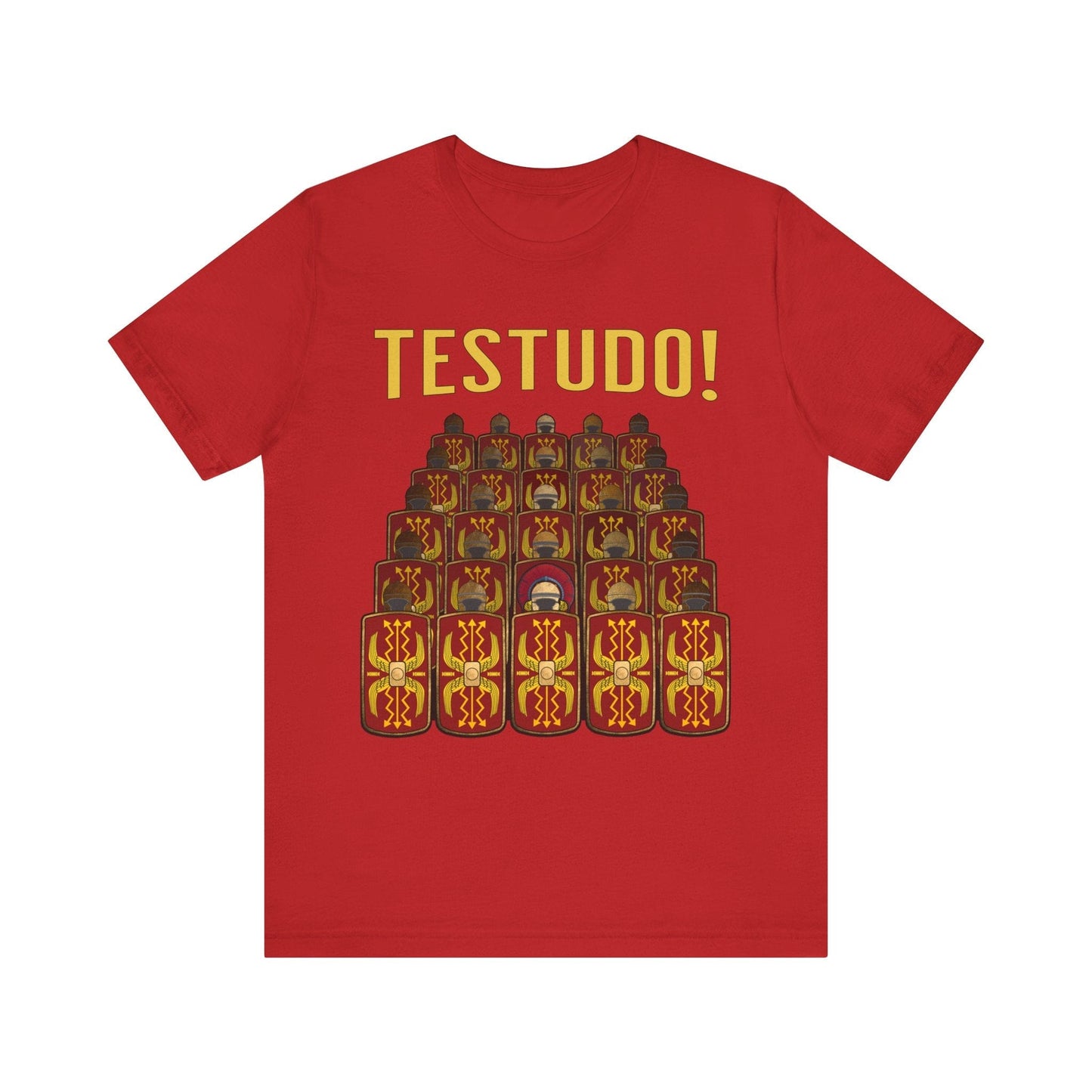 Red / S Testudo! - Roman Legions T-shirt