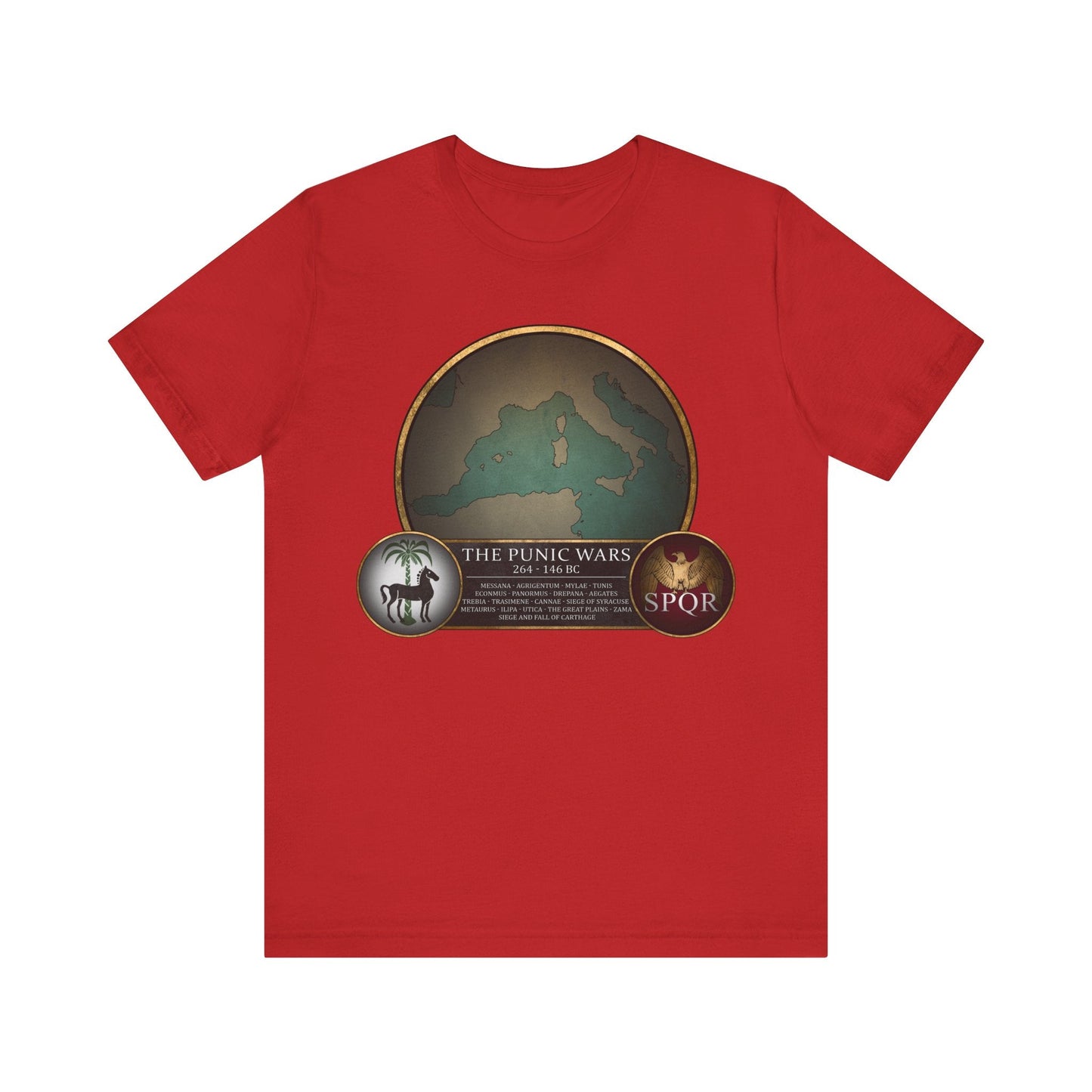 Red / S The Punic Wars T-Shirt