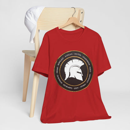 Red / S Trojan War - Heroes of the Iliad T-shirt