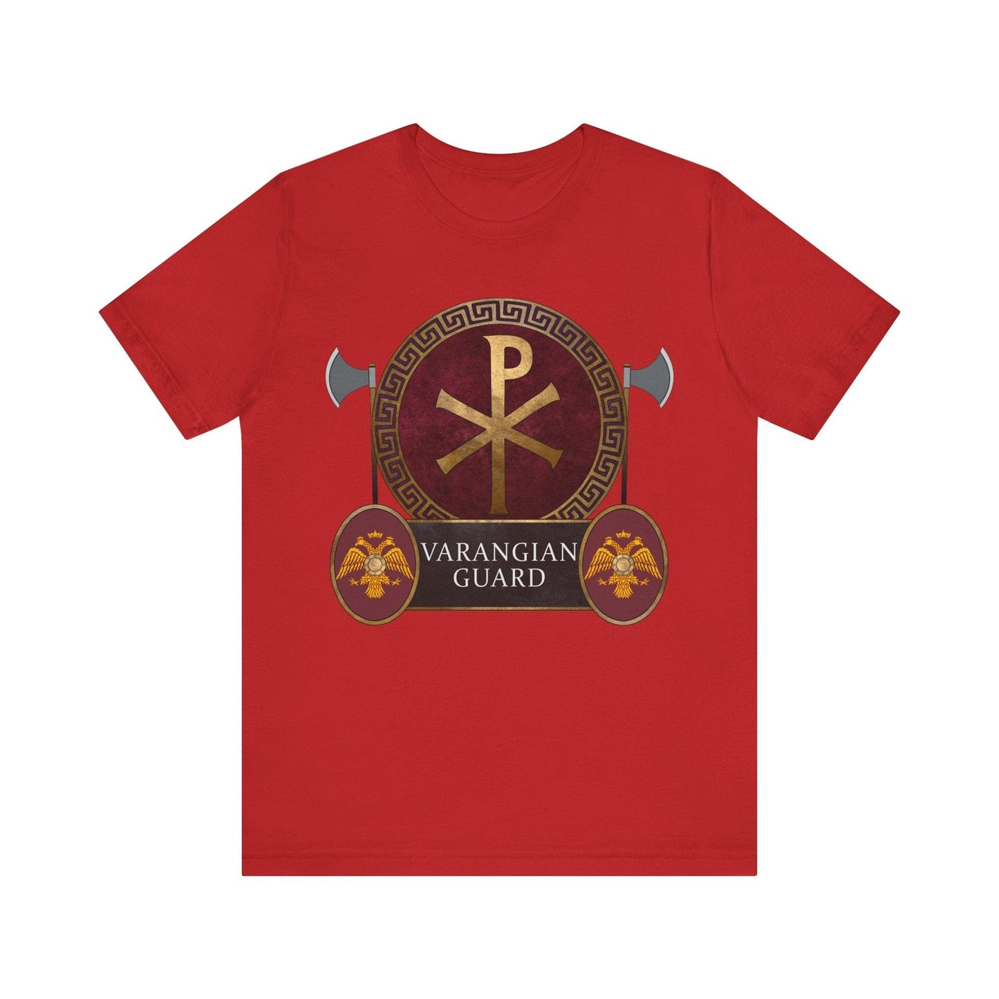 Red / S Varangian Guard - Byzantine Army T-Shirt