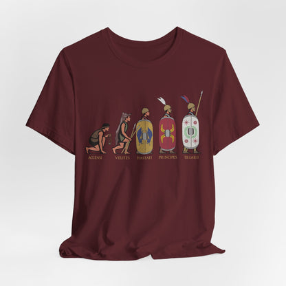 Roman Army Polybian Evolution T-Shirt