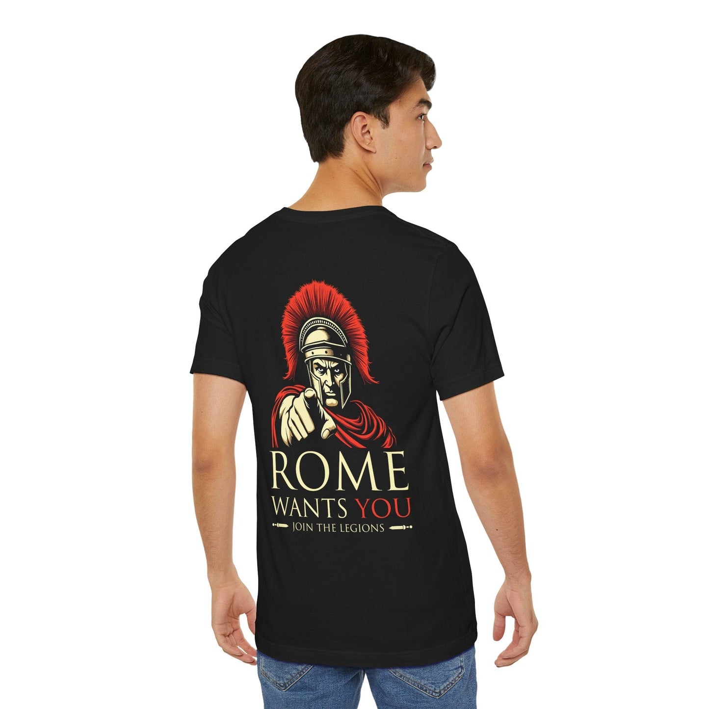 ROME WANTS YOU - Join the Roman Legions Double Sided T-Shirt