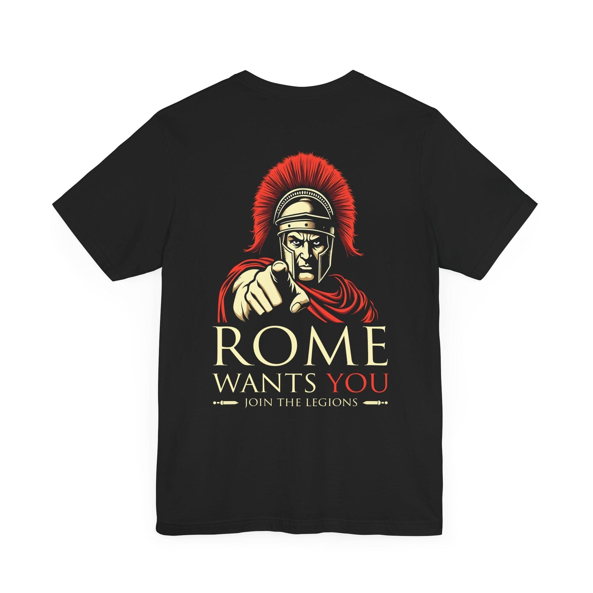 ROME WANTS YOU - Join the Roman Legions Double Sided T-Shirt
