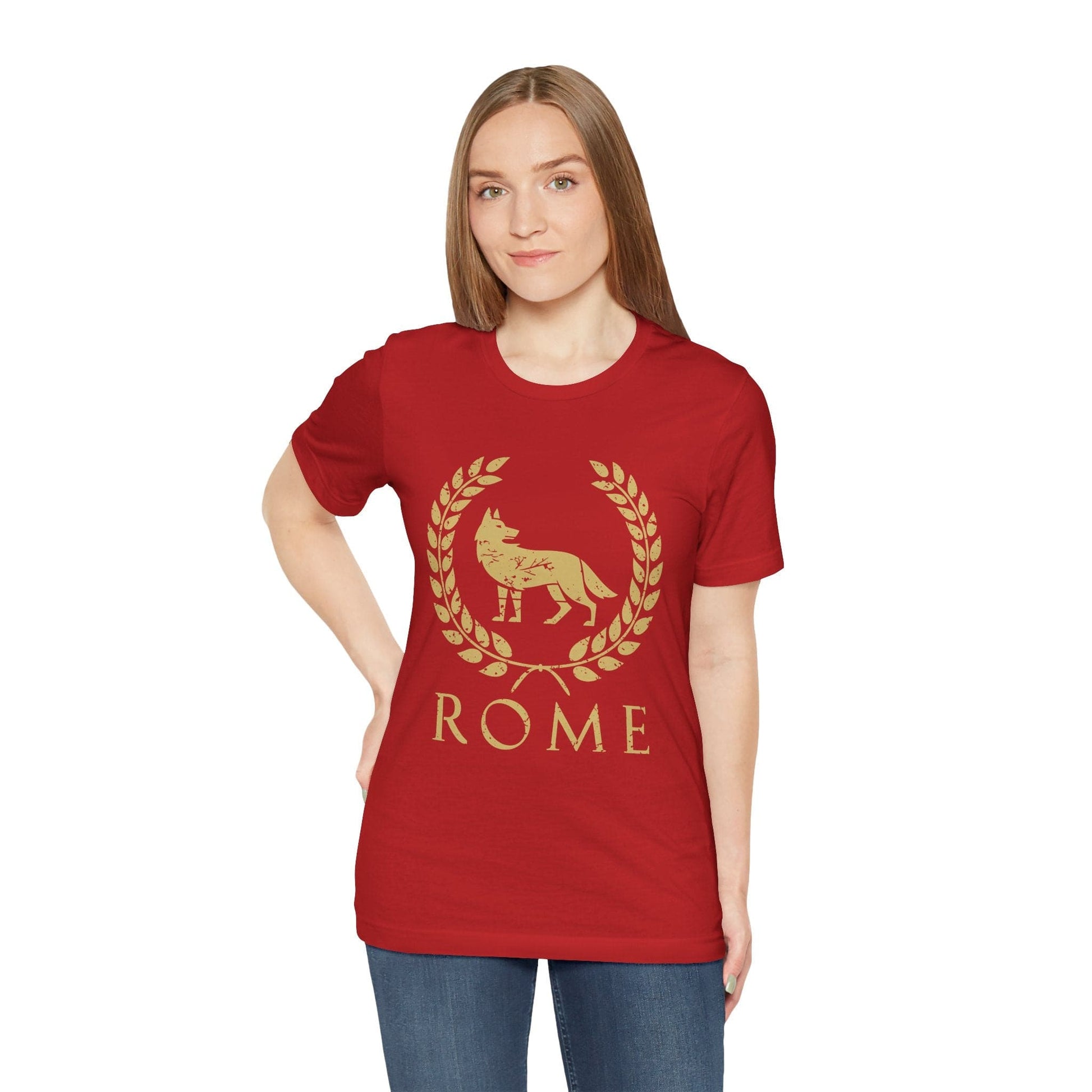 Romulus and Remus - Wolf Symbol of Ancient Rome T-shirt