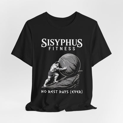 Sisyphus Fitness Funny Greek Mythology T-Shirt