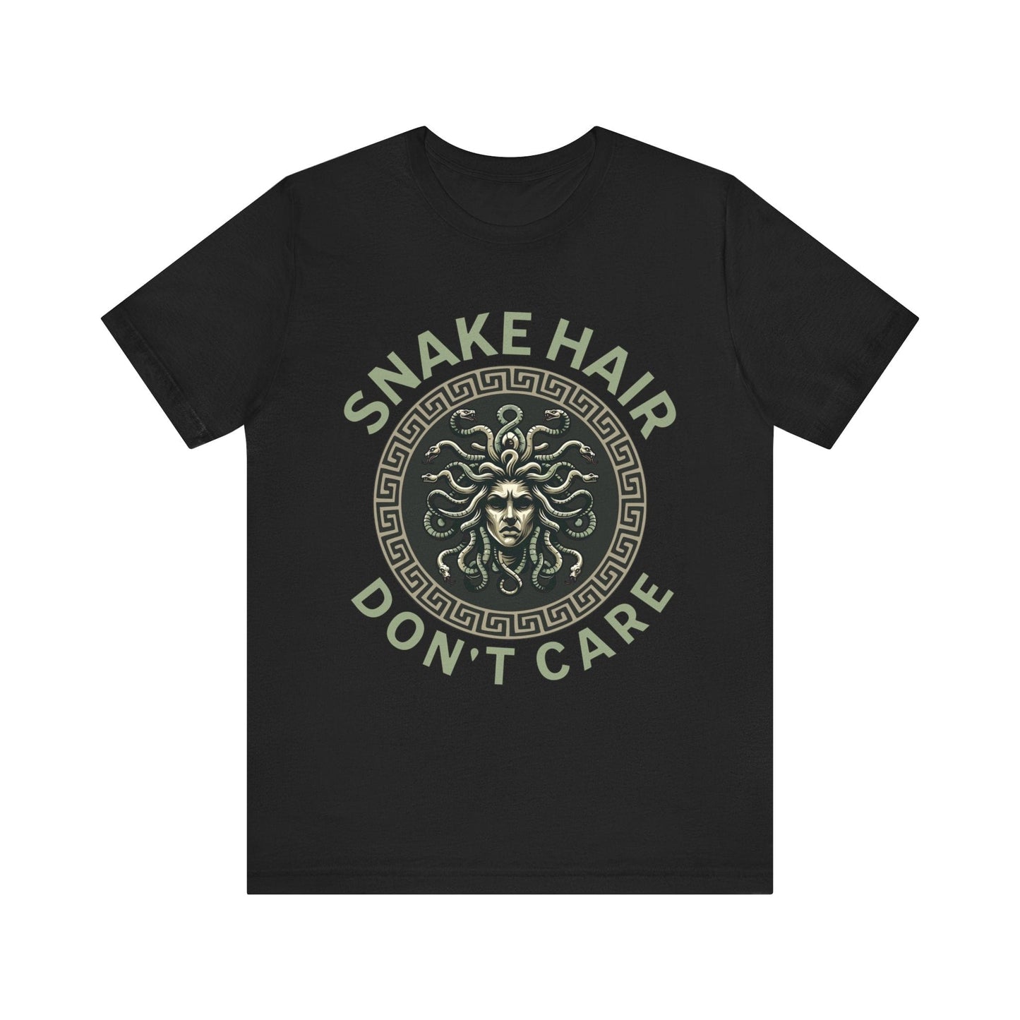 Snake Hair Don't Care Medusa T-Shirt