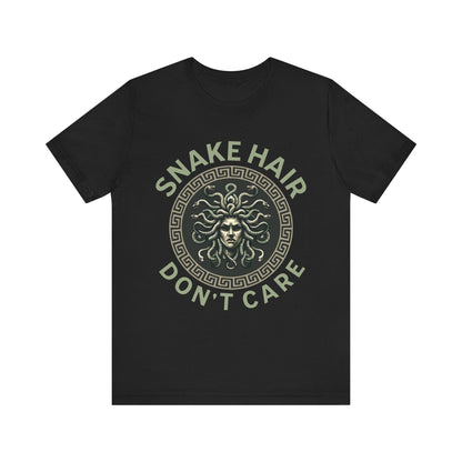 Snake Hair Don't Care Medusa T-Shirt
