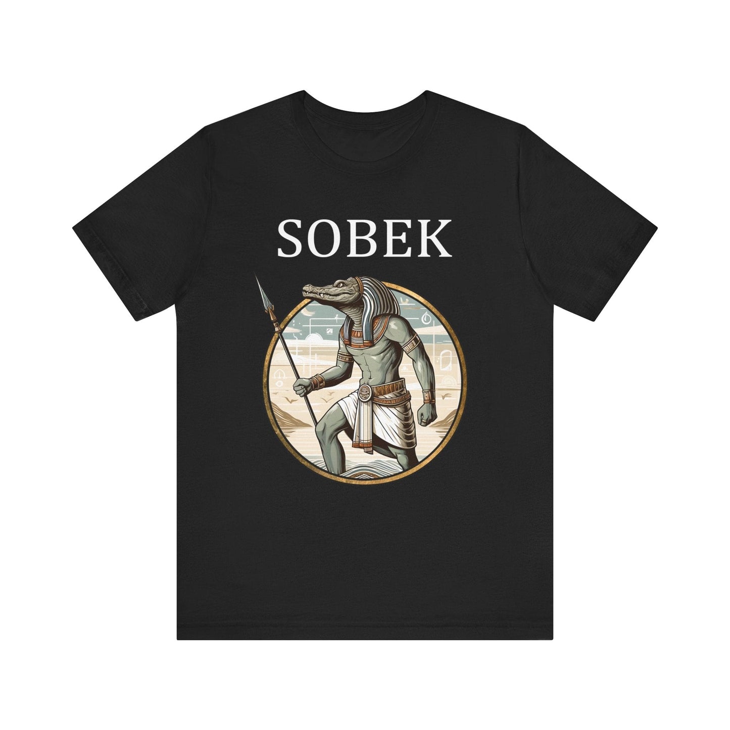 Sobek Egyptian God of the Nile and Crocodiles T-Shirt