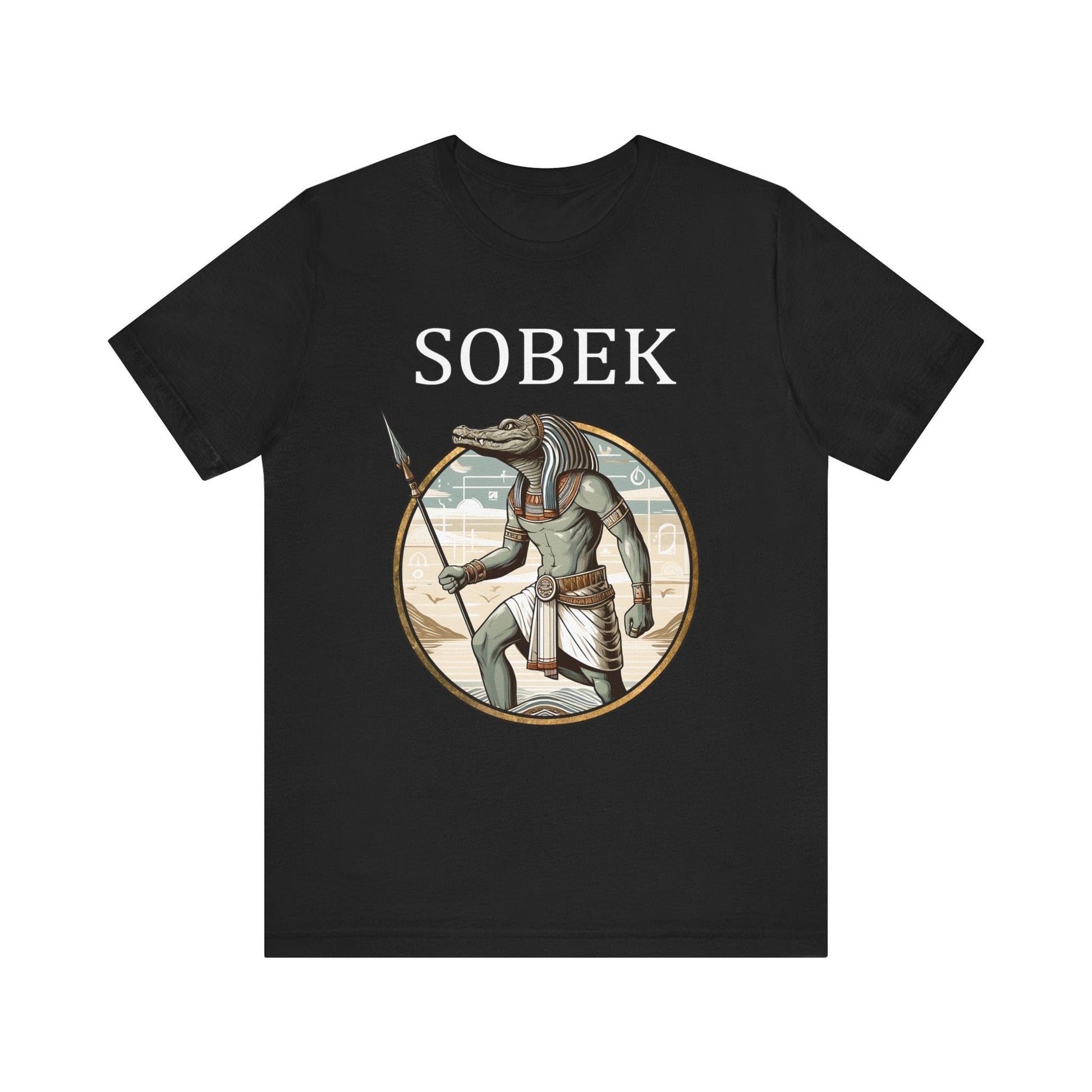 Sobek Egyptian God of the Nile and Crocodiles T-Shirt