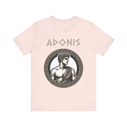 Soft Pink / S Adonis Greek God T-Shirt