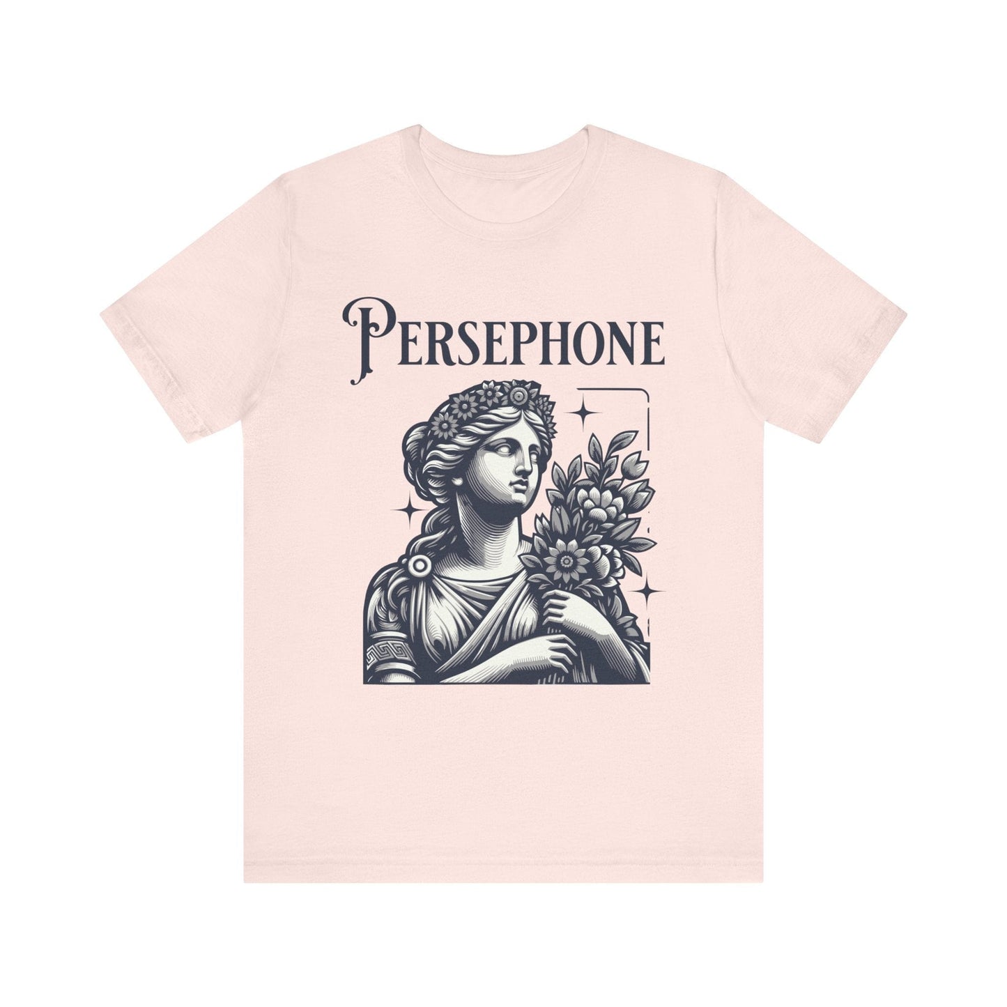 Soft Pink / S Persephone Greek Goddess T-shirt
