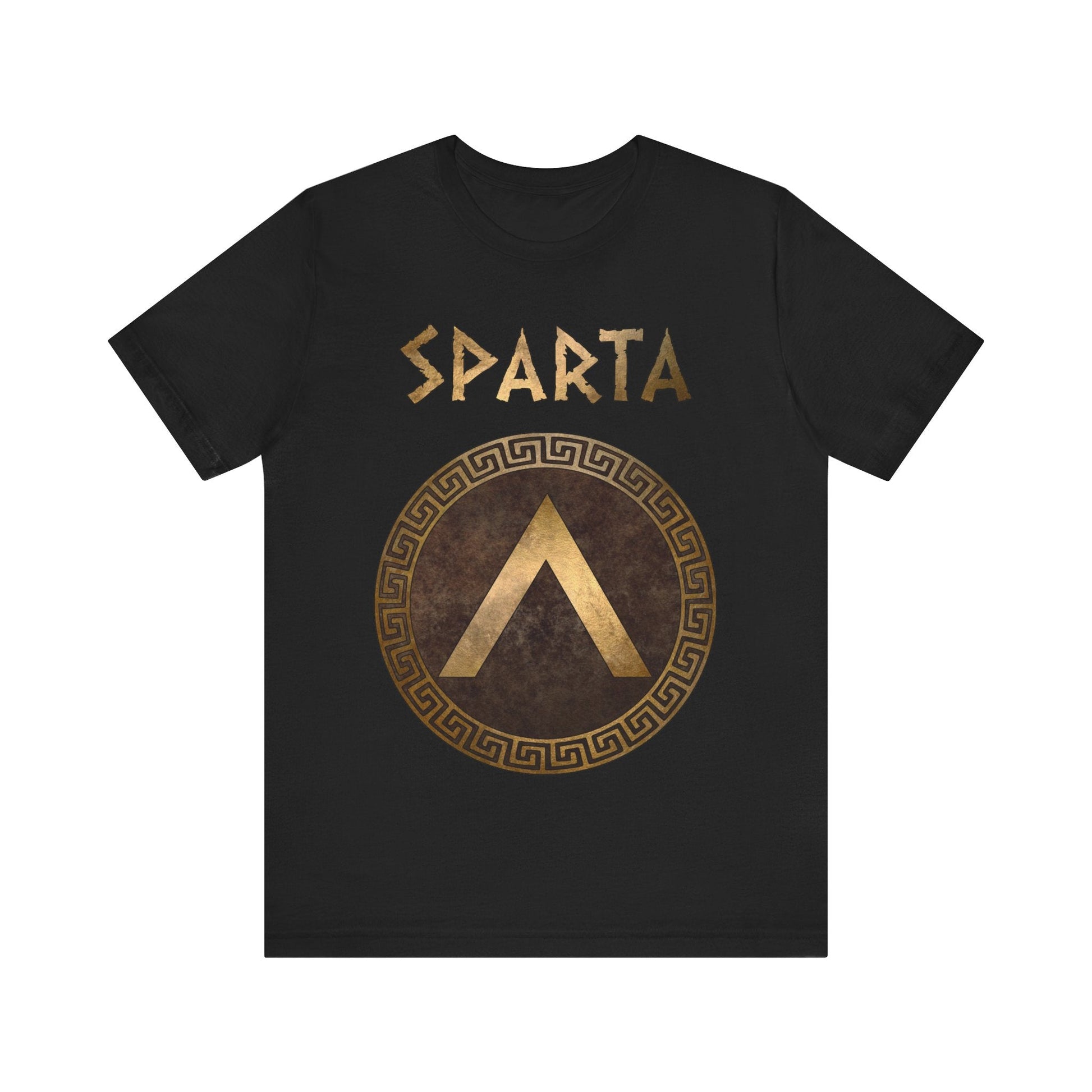 Sparta Ancient Spartan Shield Lambda Symbol T-Shirt