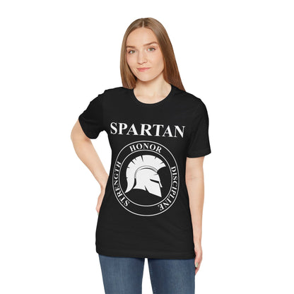 Spartan Warrior Virtues of Sparta Helmet T-shirt