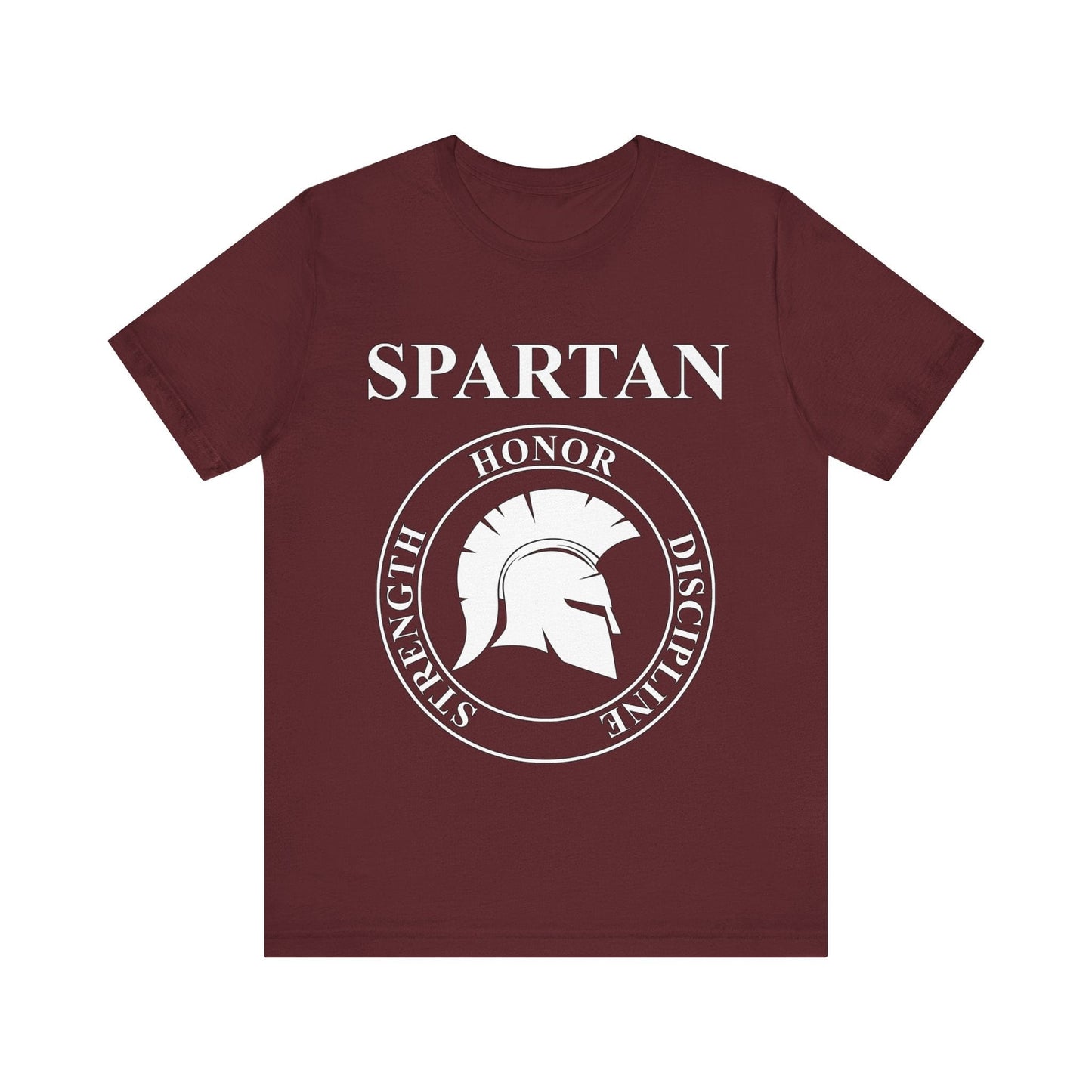 Spartan Warrior Virtues of Sparta Helmet T-shirt