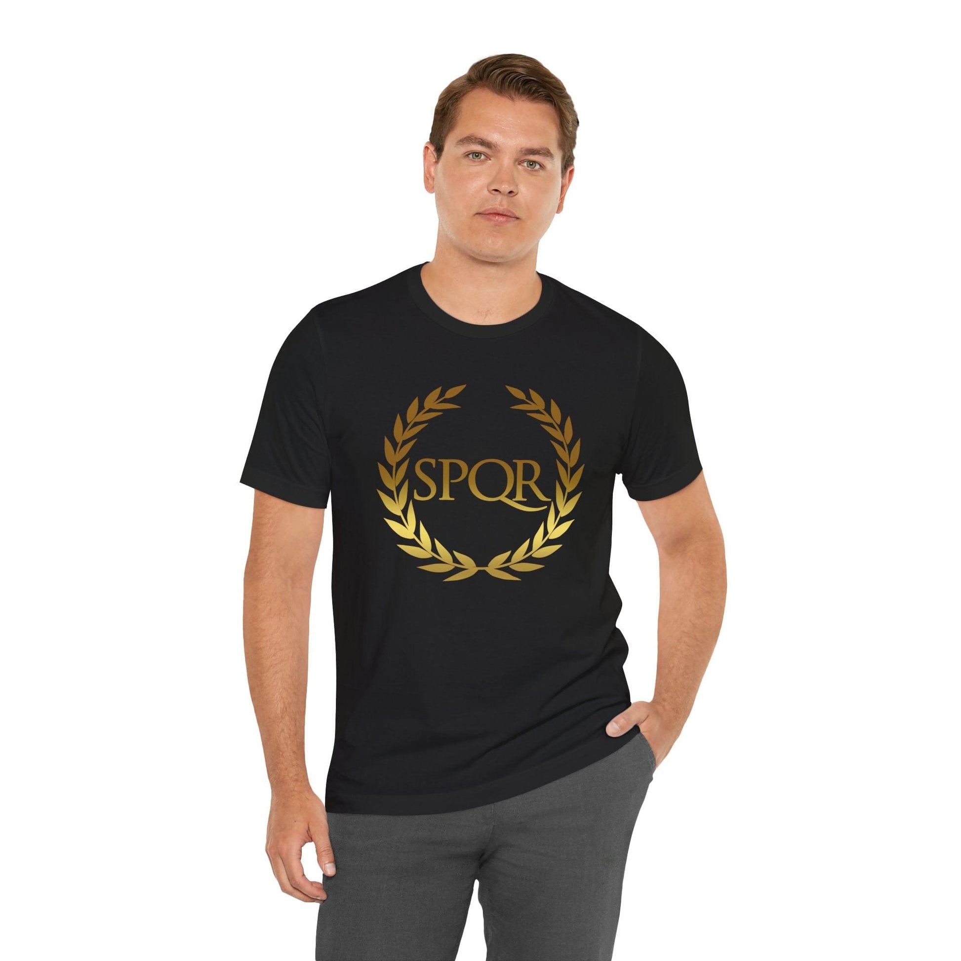 SPQR Ancient Rome Symbol T-shirt