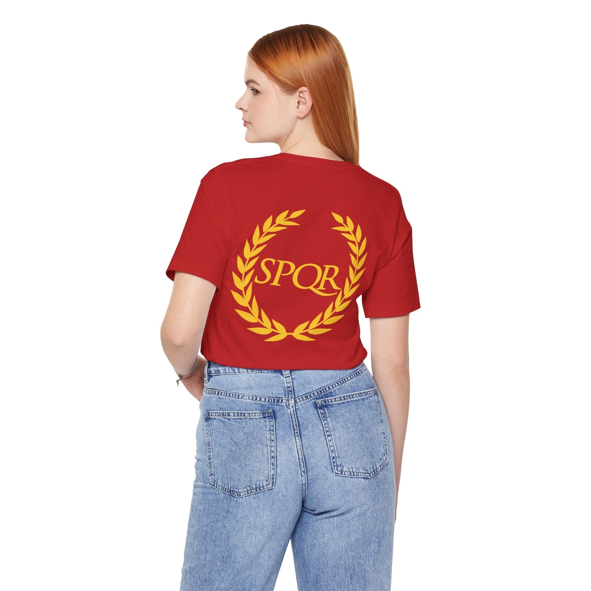 SPQR Roman Empire Double Sided SPQR T-Shirt