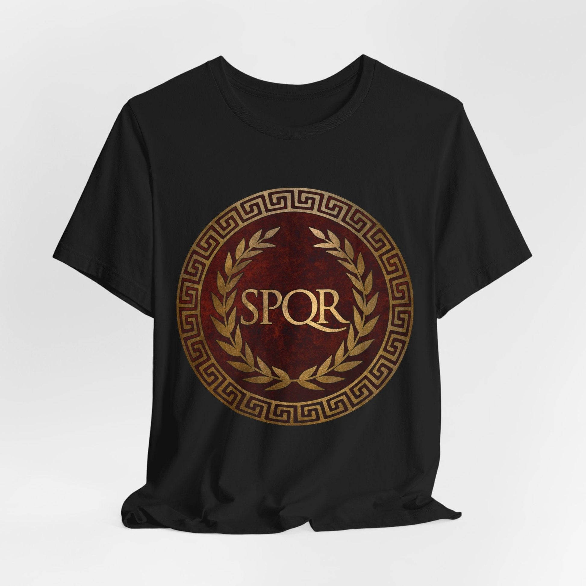 SPQR - Maglietta da uomo con casco, per palestra, bodybuilding, allenamento, 100% cotone, blu navy, S SPQR - Maglietta da uomo con casco, per palestra, bodybuilding, allenamento, 100% cotone, blu navy, S