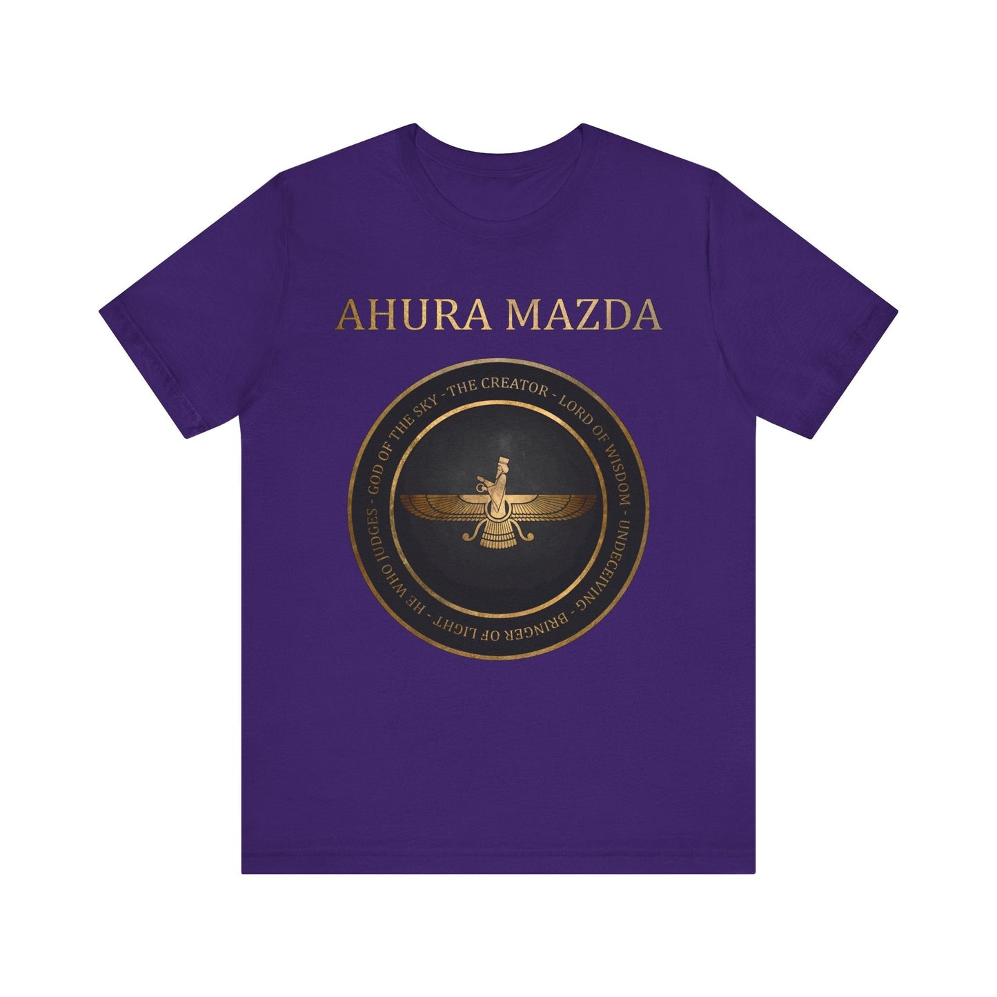 Team Purple / S Ahura Mazda - Zoroastrianism T-Shirt